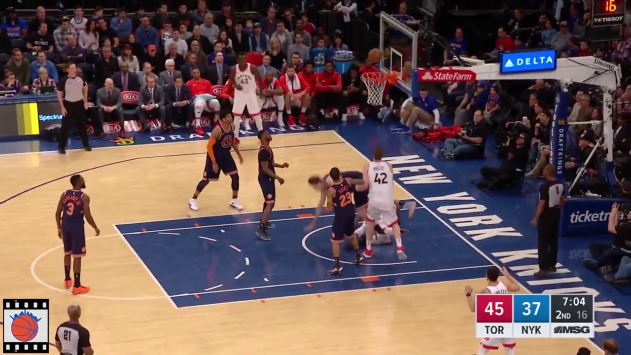 Knicks Film School: Matador Defense vs Raptors