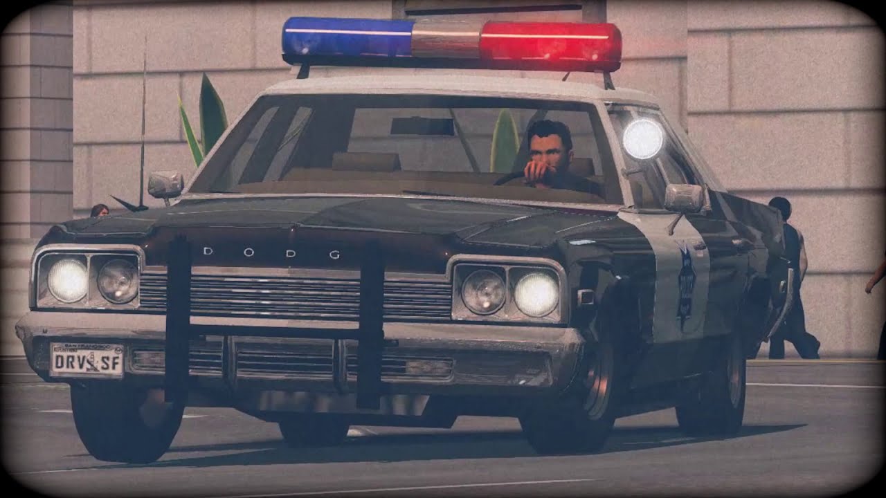 Driver: San Francisco - Black and White Dodge Monaco Police Car