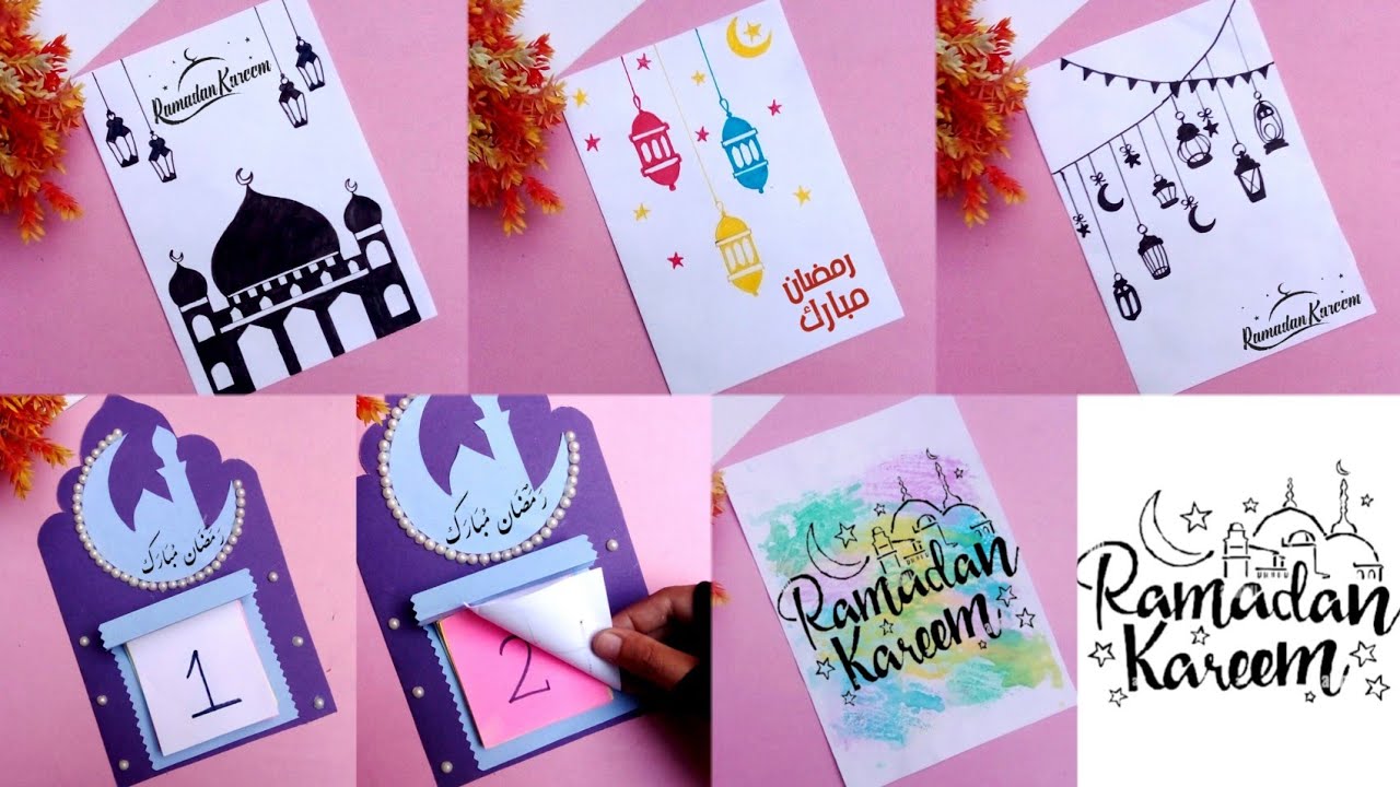DIY Ramadan Calendar 2022 | How to make Ramzan Calendar Ideas | Ramadan decoration Ideas