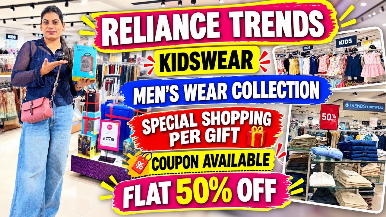 Reliance Trends Sale flat 50% off | Reliance Trends offers today | Reliance Trends Latest collection