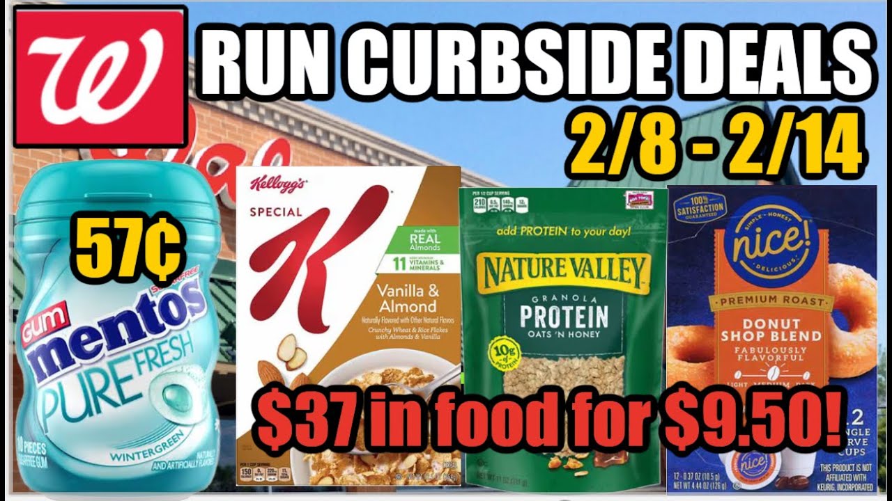 WALGREENS FOOD DEALS THRU 2/14 | $37 in Food for $9.50!