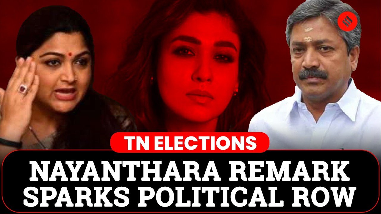 Khushbu Sundar Hits Back at C. V. Shanmugam for Comment on Nayanthara