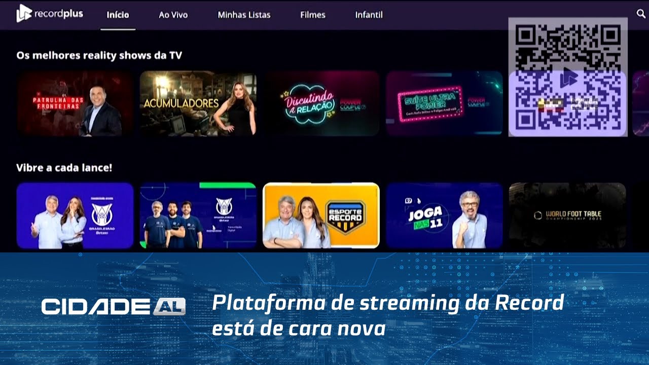RECORPLUS: Plataforma de streaming da Record est&aacute; de cara nova