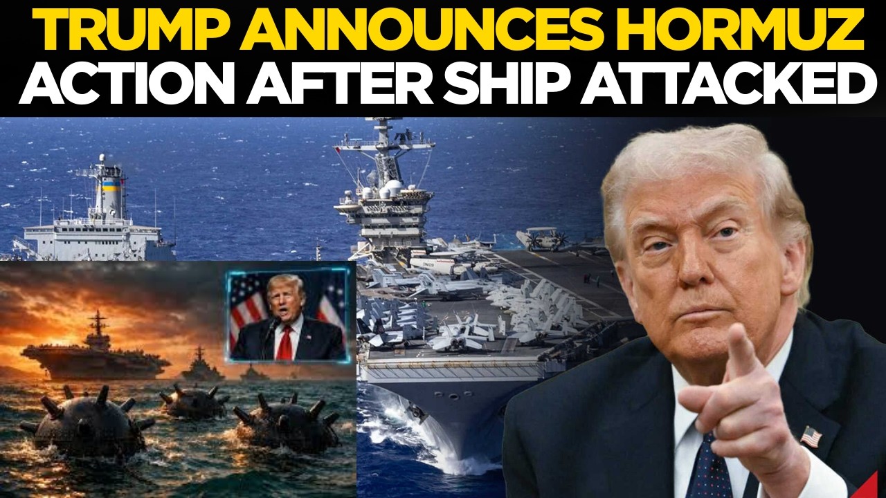 LIVE | Trump Address | &lsquo;US Will Act...': Big Hormuz Action Announcement After Iran Bombards Ships