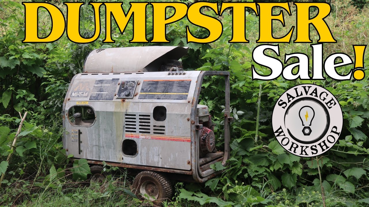 Saving a FORGOTTEN Hot Pressure Washer ~ Will it EVER Spray Again? ~ Part 1