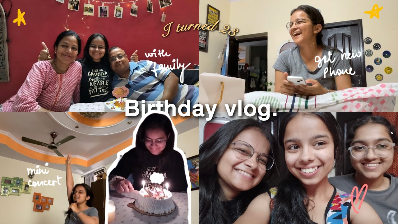 My 23rd Birthday vlog.