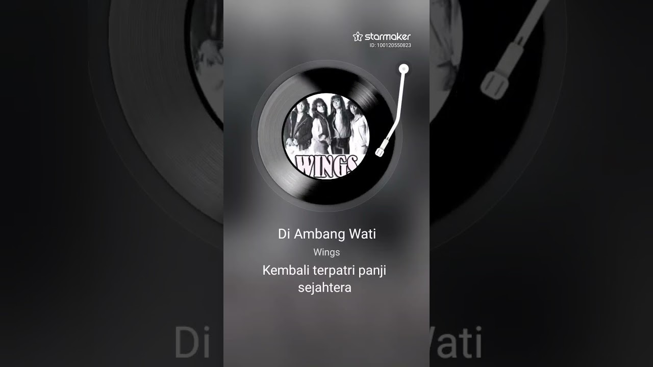 Di Ambang Watie Cover WINGS (bazooka penaka)