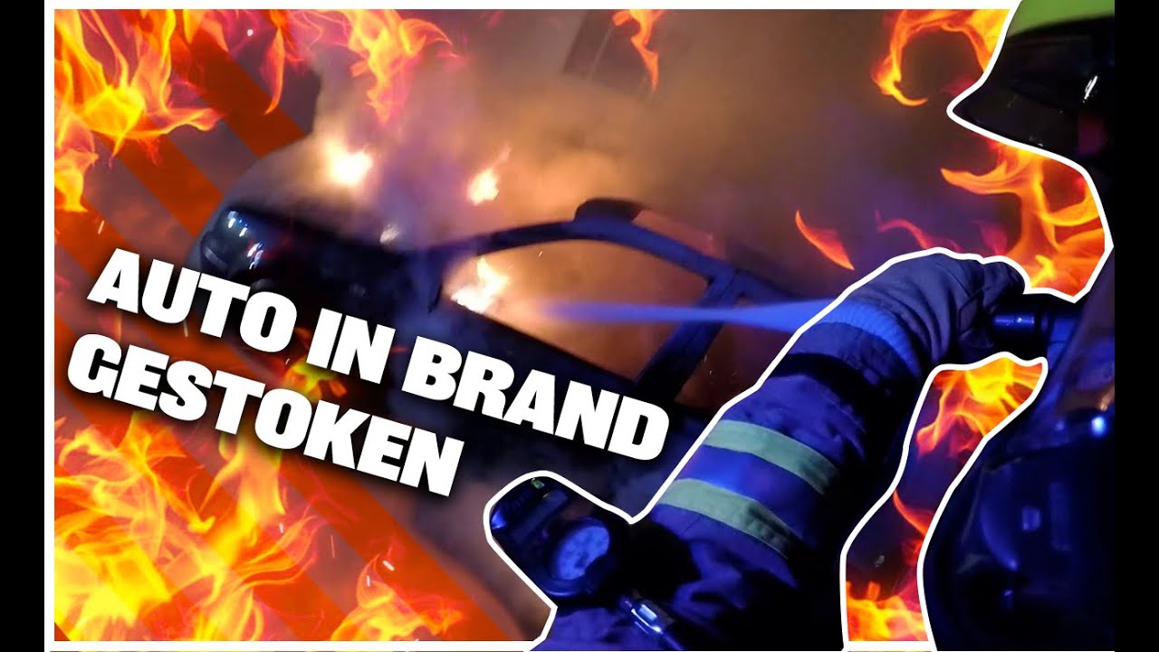 Heftige Aangestoken Autobrand | Als De Brandweer