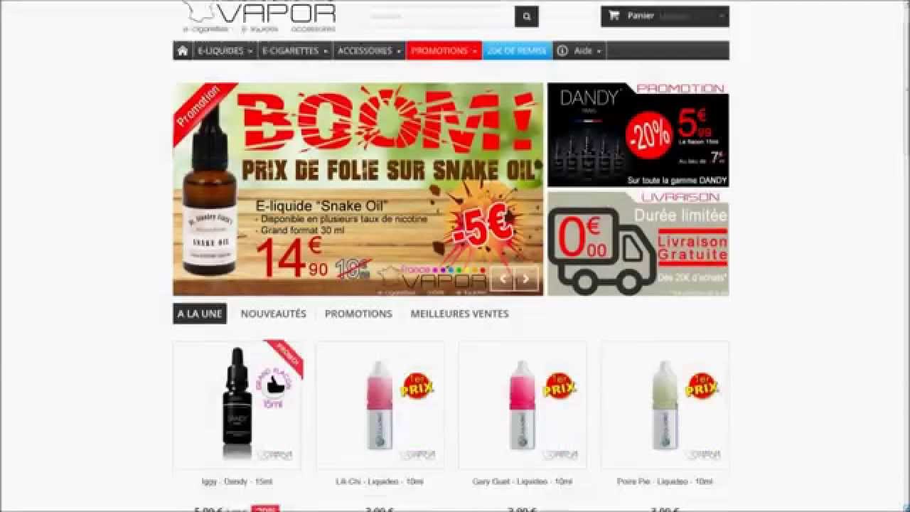 Le pouvoir de vaper moins cher - France Vapor