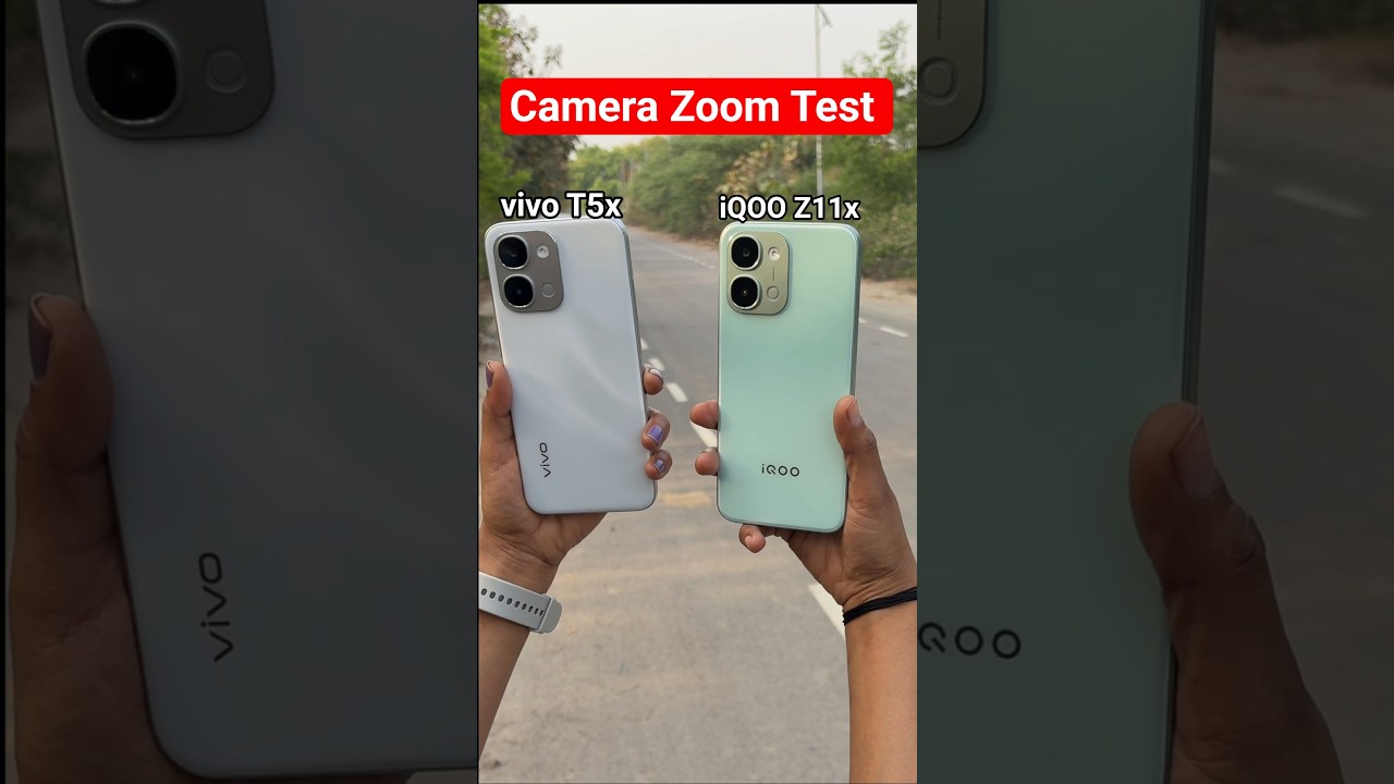 vivo T5x 5G Vs iQOO Z11x - Camera Zoom Test