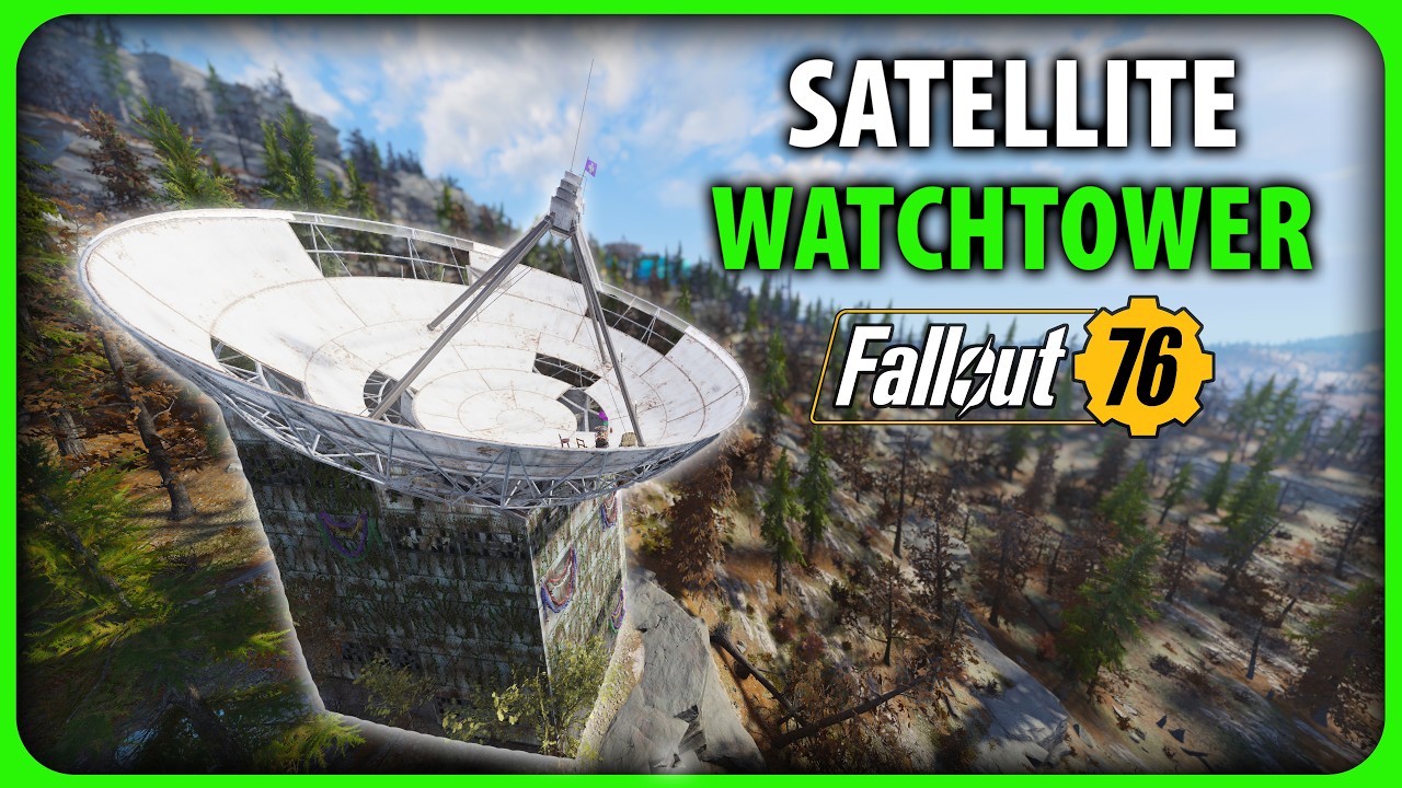 Fallout 76 - Abandoned Satellite Settlement