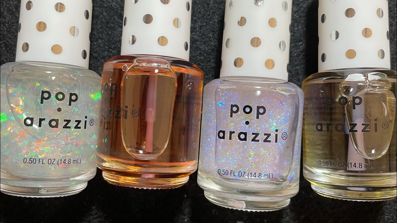 #review #swatches CVS POP A RAZZI GLITTER TOPPERS AND CUTICLE SWATCH/REVIEW