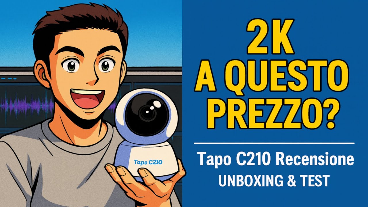 Unboxing e Test Tapo C210: La migliore videocamera di sicurezza economica?