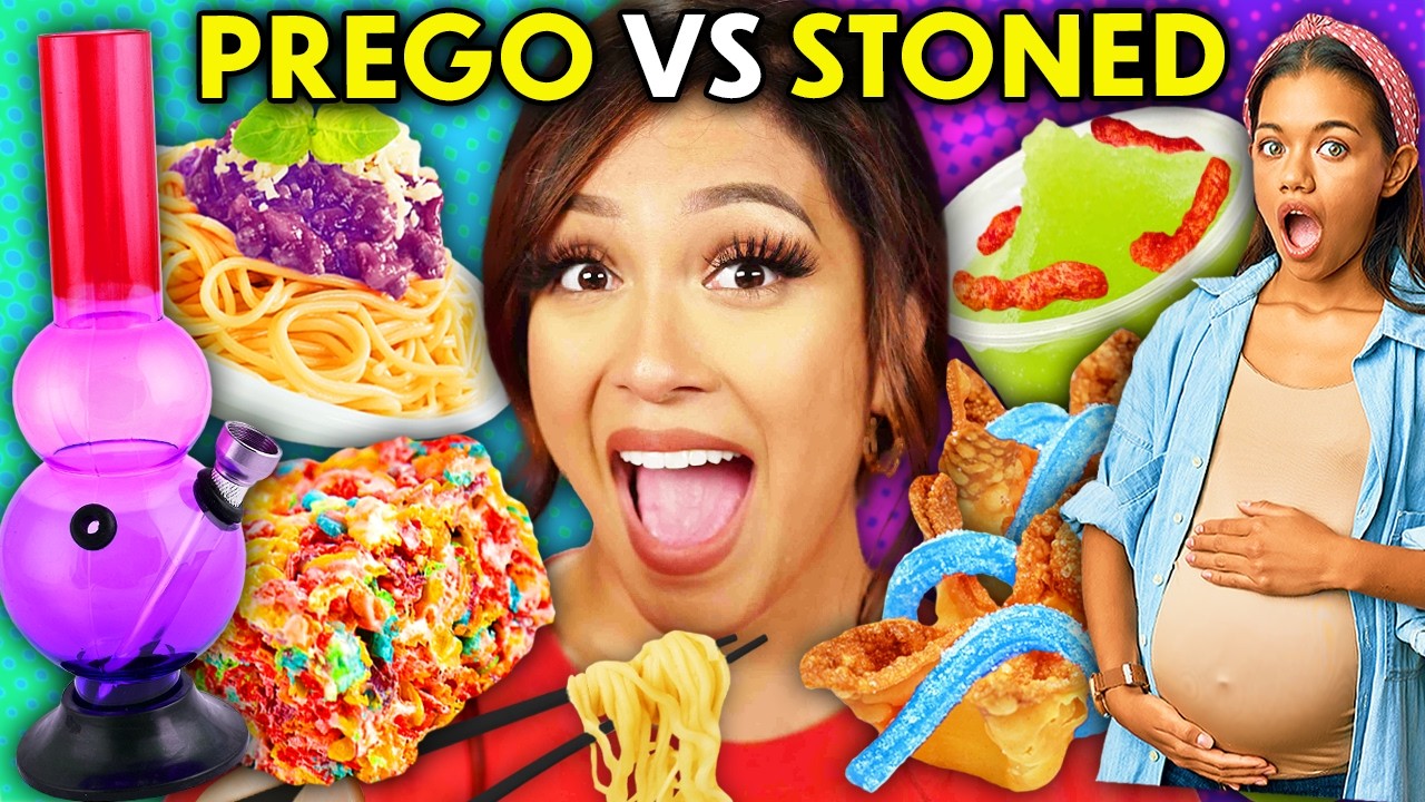 Pregnancy Cravings Vs. Stoner Foods Challenge #2