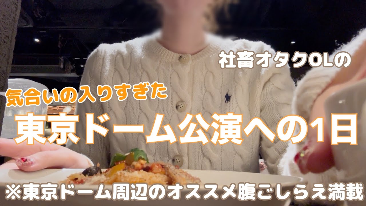 【オタクVlog】気合いの入り過ぎたドーム公演への１日Vlog