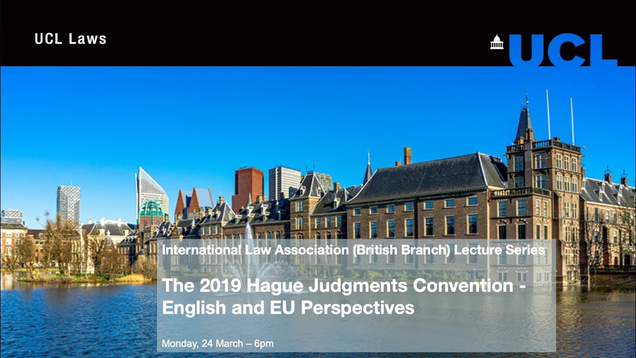 The 2019 Hague Judgments Convention - English and EU Perspectives