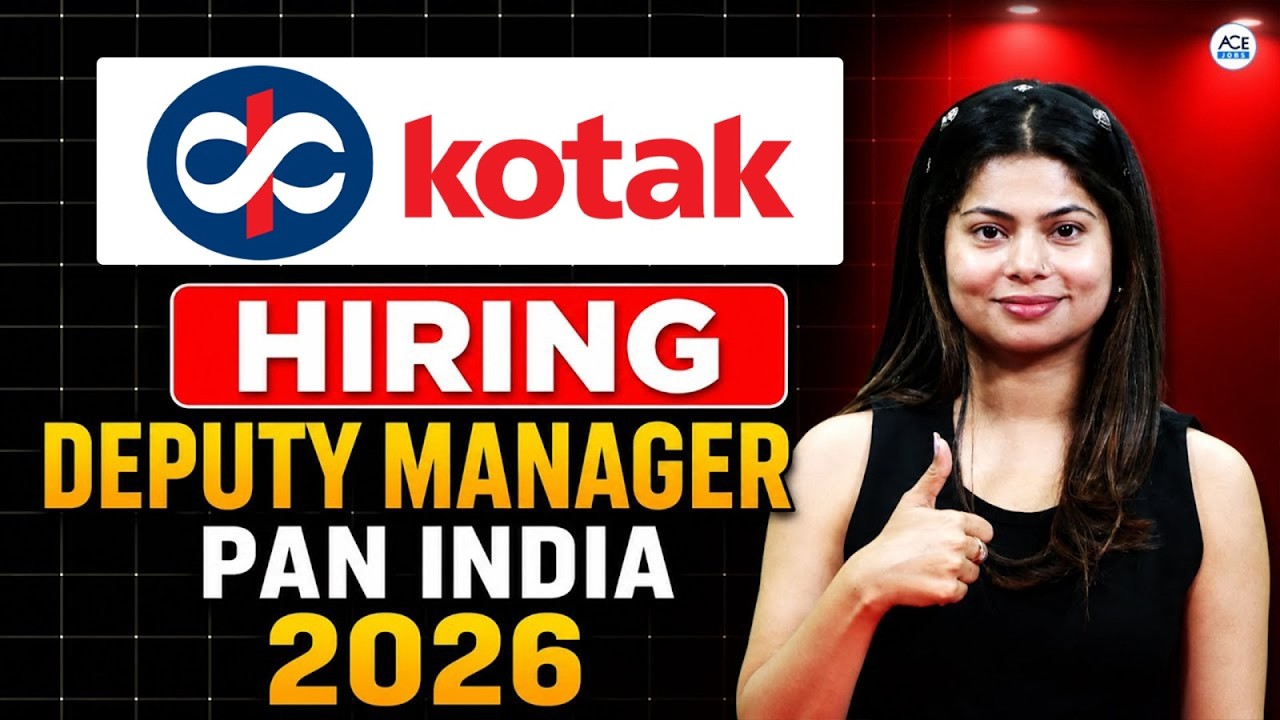 Kotak Mahindra Bank Hiring Freshers | Deputy Manager | Pan India 2026 | By Udisha Mishra