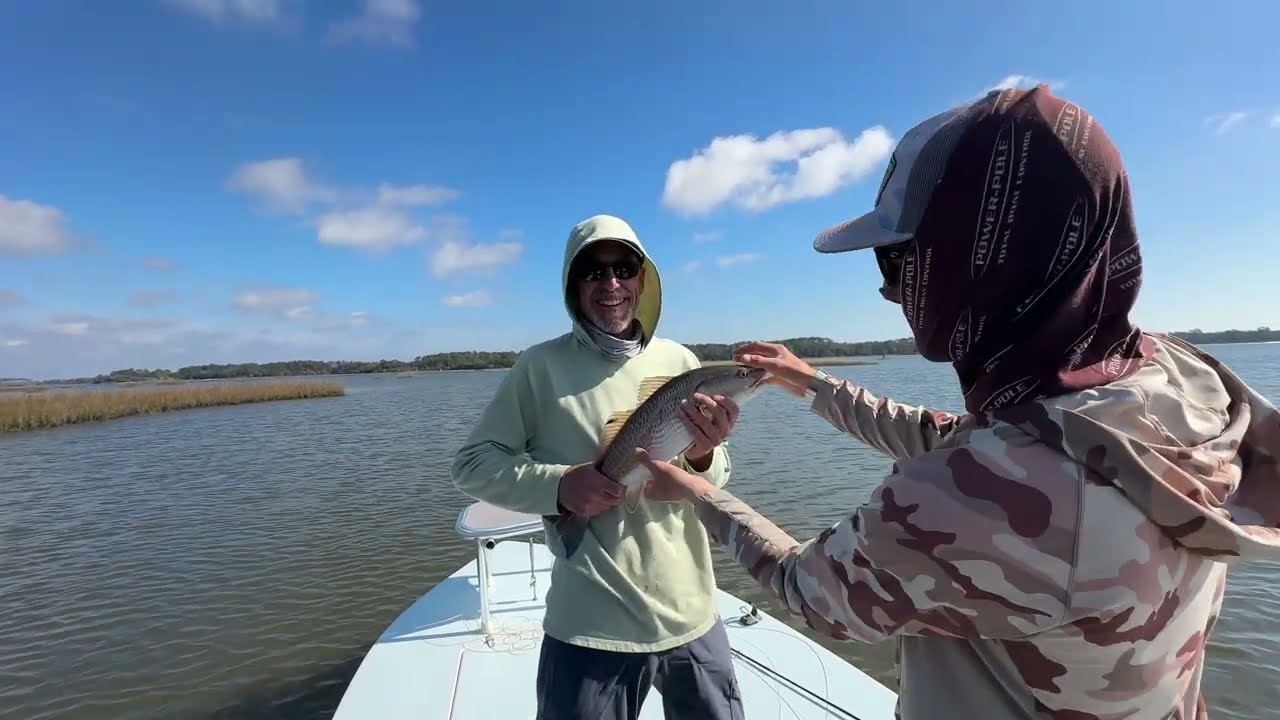 Doug Albig's day fly fishing for Red Drum