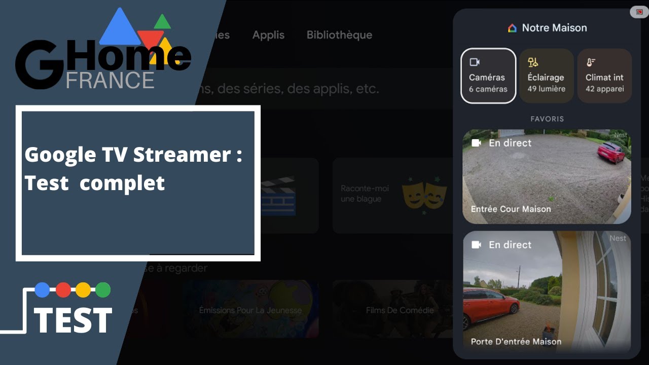 Google TV Streamer le test
