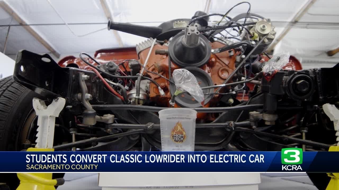 Sacramento-area students to convert lowrider to become electric