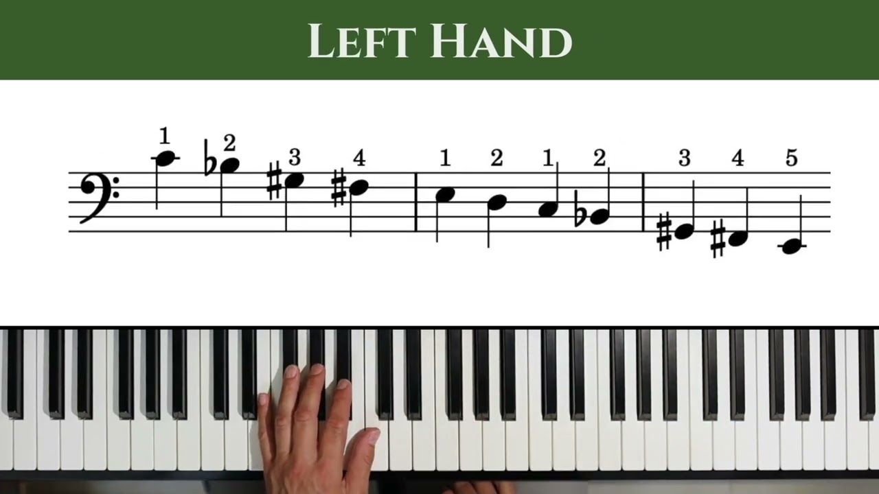 How to play and improvise in the style of Debussy, using the hexatonic scale (or whole-tone scale)