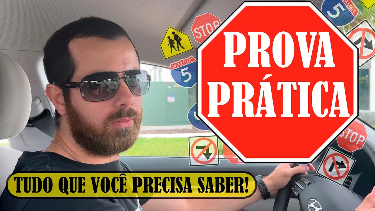 PROVA PRÁTICA CARTEIRA DE MOTORISTA, DRIVER LICENSE, EM ORLANDO NA FLORIDA - ESTADOS UNIDOS!