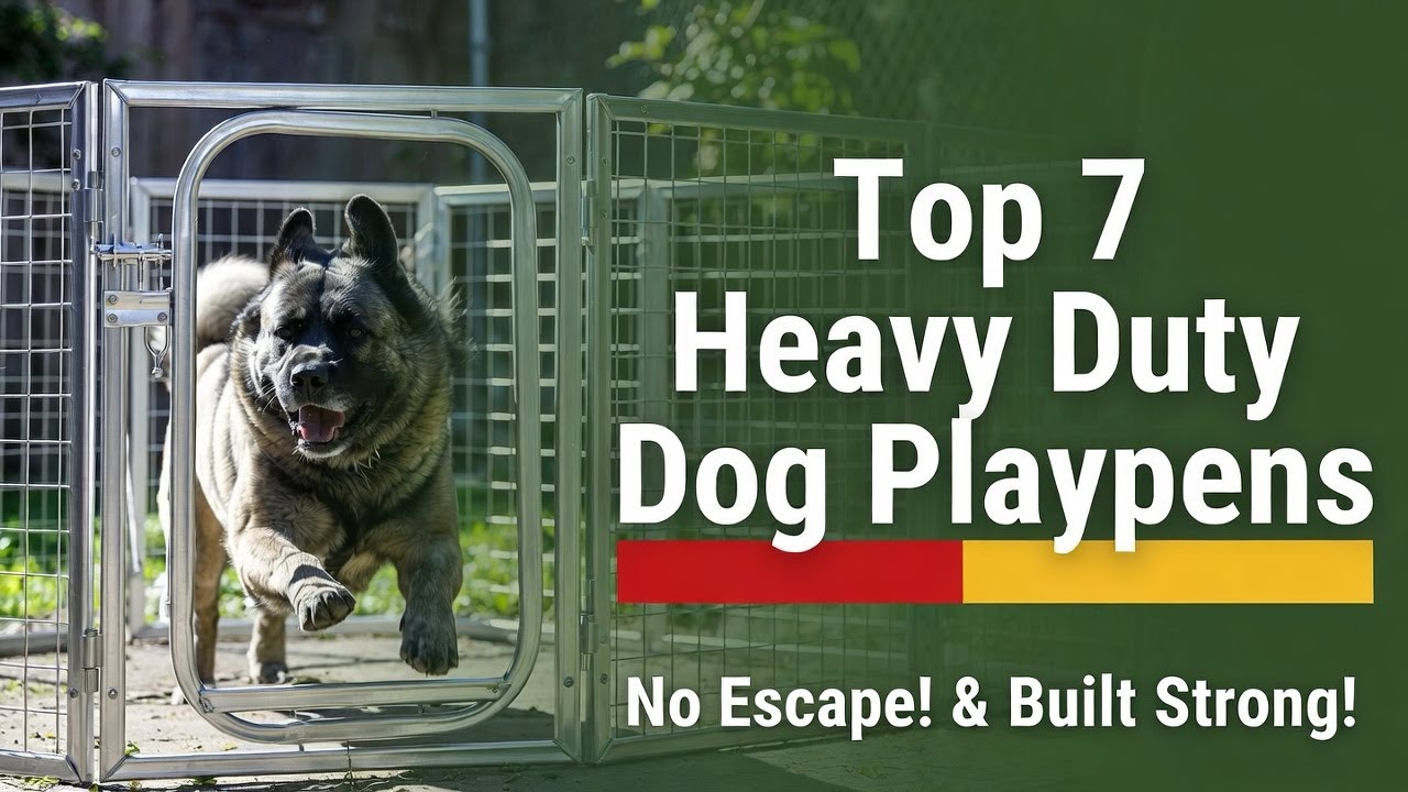 Top 7 Best Outdoor Dog Playpen Heavy Duty Review (Urgent) Stop Escape Risks 2026