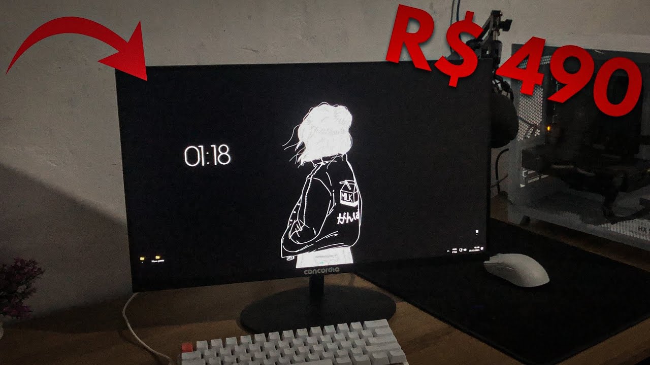 Esse MONITOR me custou APENAS 490 REAIS (Concórdia H238G)