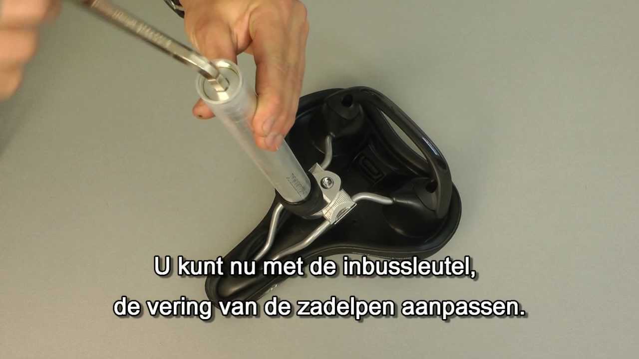 Afstellen verende zadelpen (E-bikez)