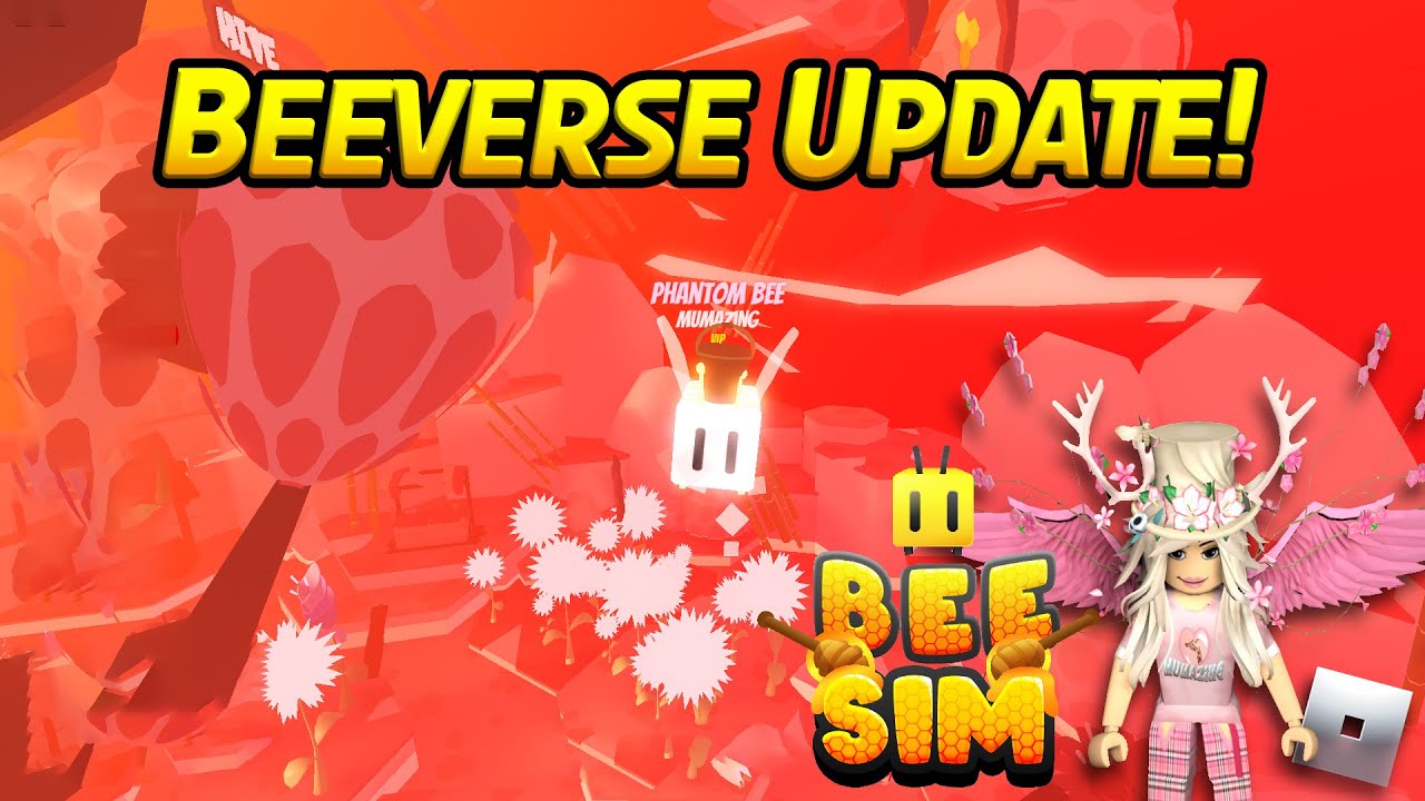 NEW Roblox Bee Sim BEEVERSE Update! I'm a Phantom!