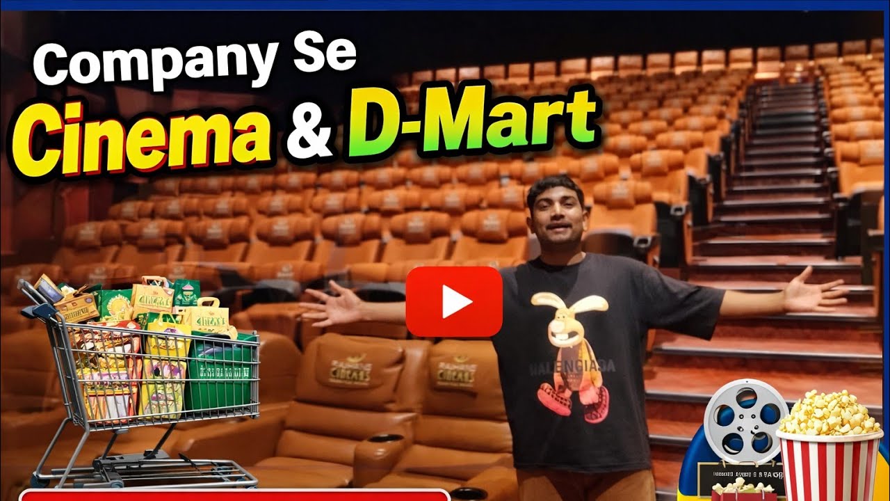 😍 COMPANY SE CINEMA & D-MART VISIT | #VLOG ll  #NAITIKVLOG