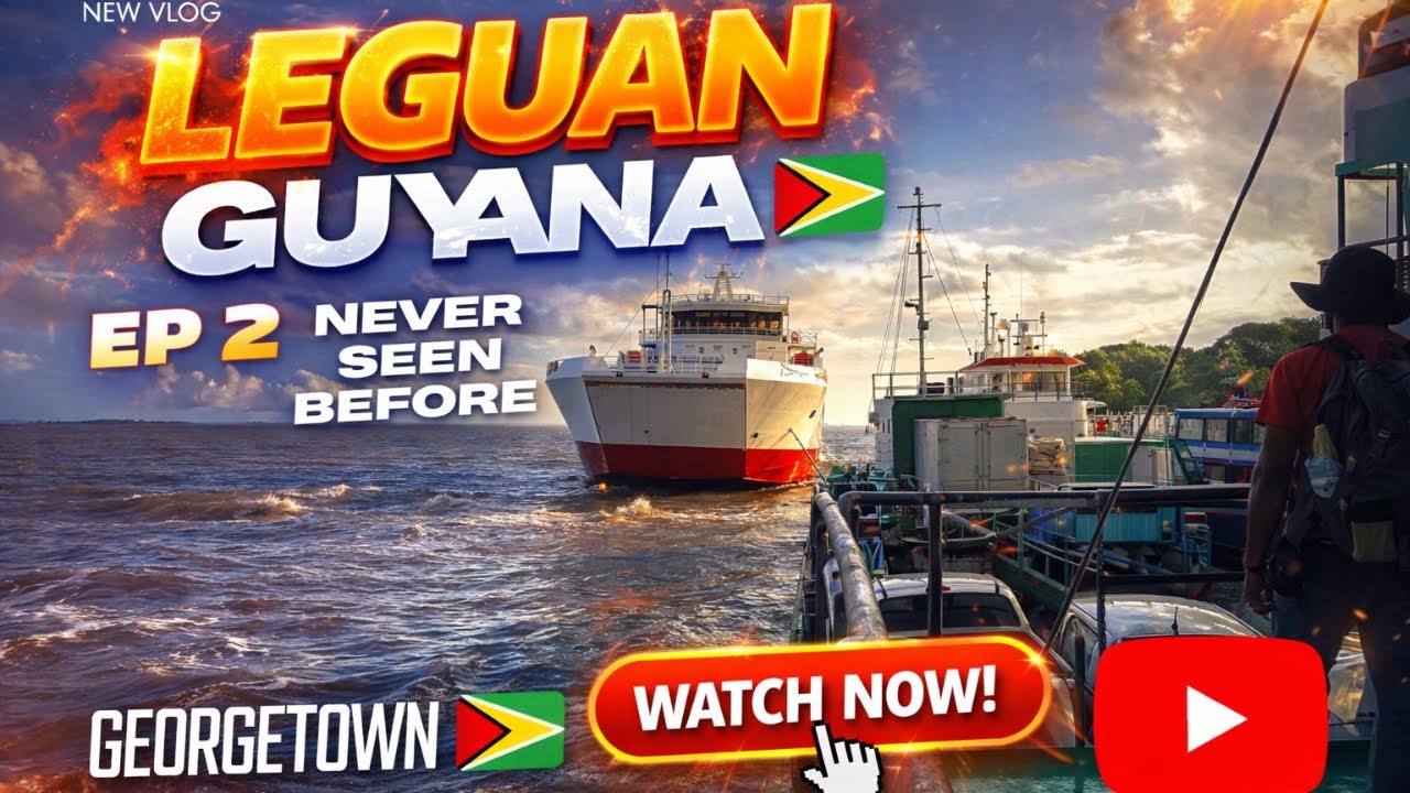 A Day in Leguan. 🇬🇾 INDIAN Vlogger In Guyana 🇬🇾