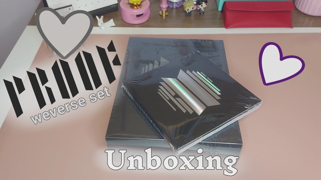 Unboxing Proof versão standard e compact ( weverse pob)