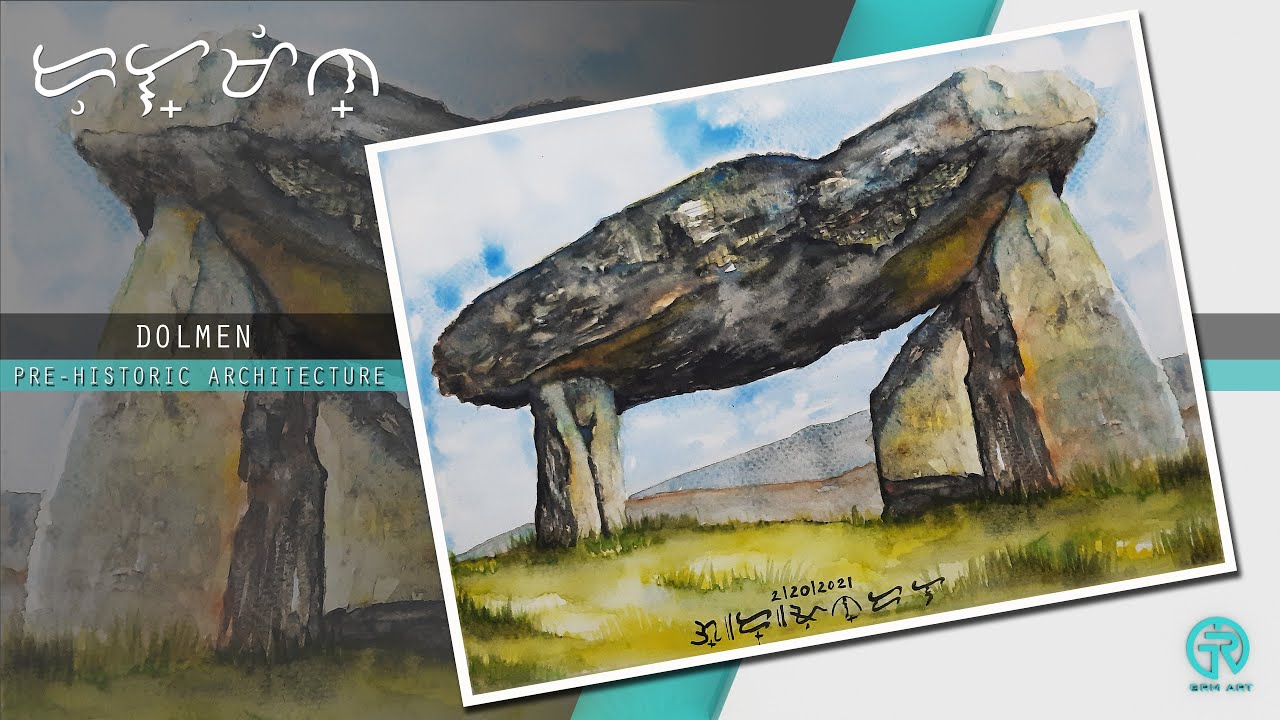 Prehistoric Architecture Series #3 | DOLMEN | best step by step tutorial