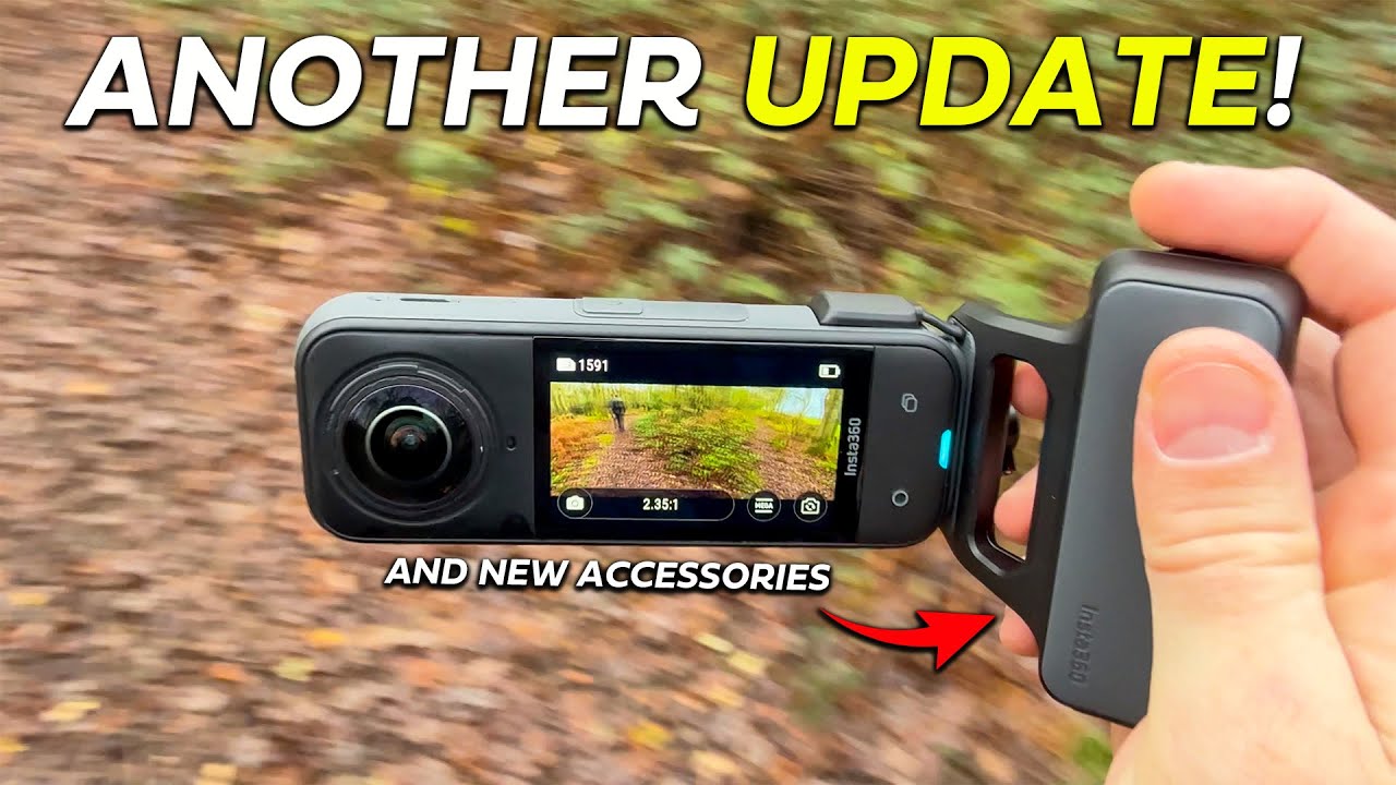 Новые аксессуары для Insta360 X5 и масштабное обновление прошивки!