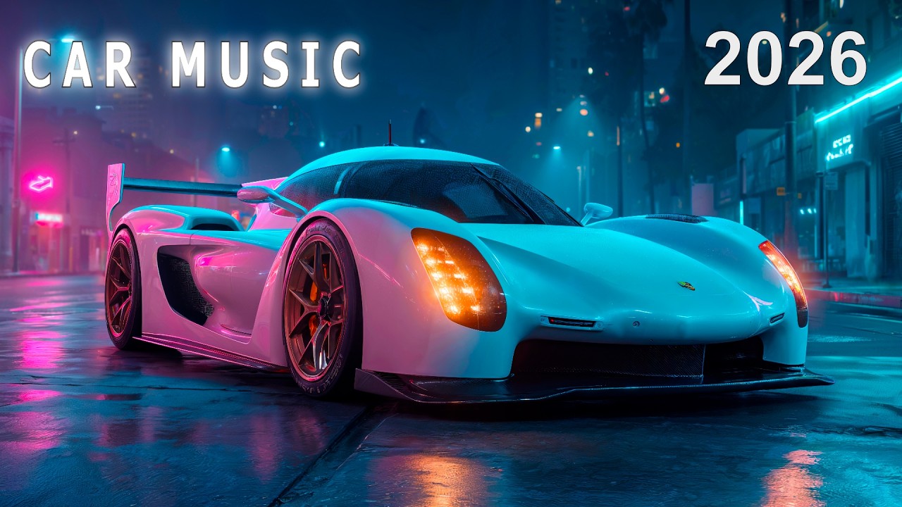 CAR MUSIC 2026 🚗💎 Super Bass Club Drive | Night City EDM • Hypercar Vibes