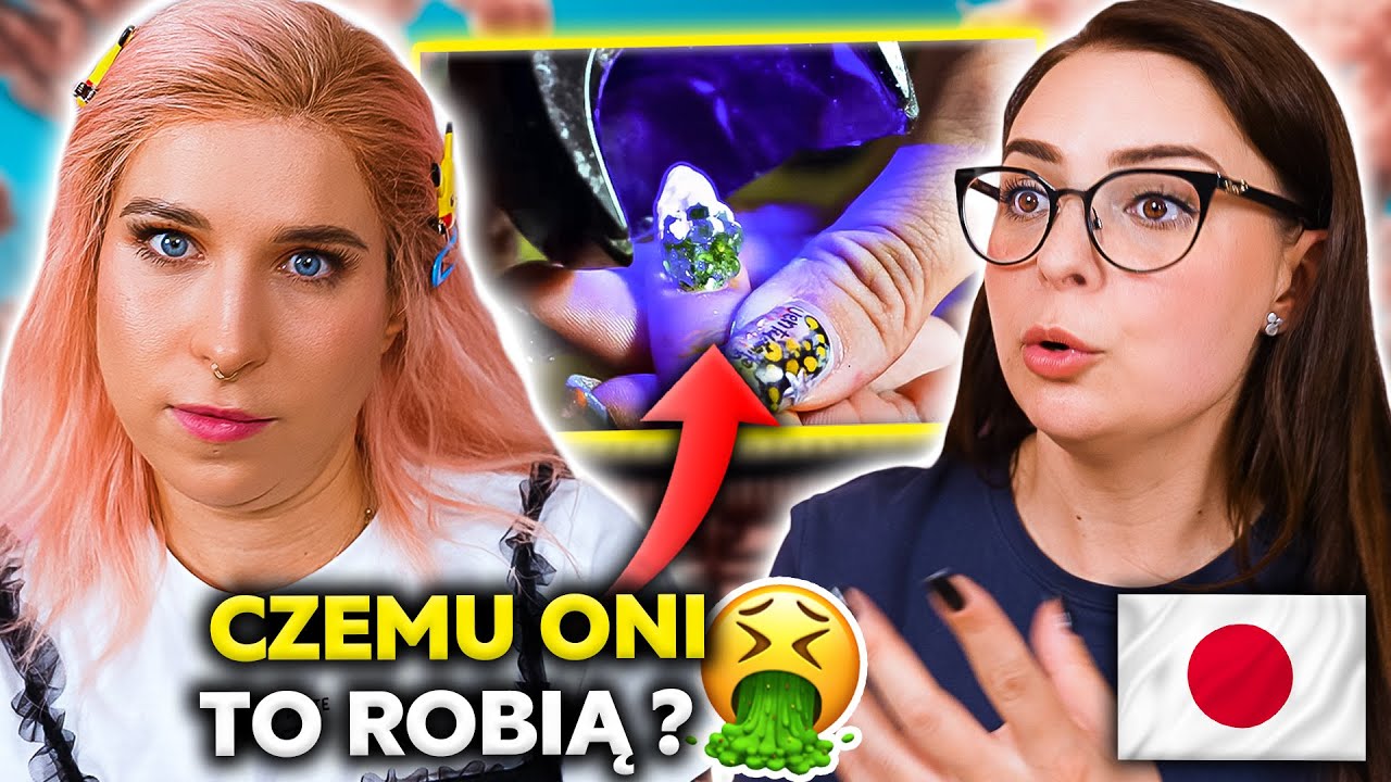 ♦ ŁADNIE, ALE BRUDNO? 😱 STYLISTKA REAGUJE I OCENIA PAZNOKCIE Z JAPONII ♦ Agnieszka Grzelak Beauty