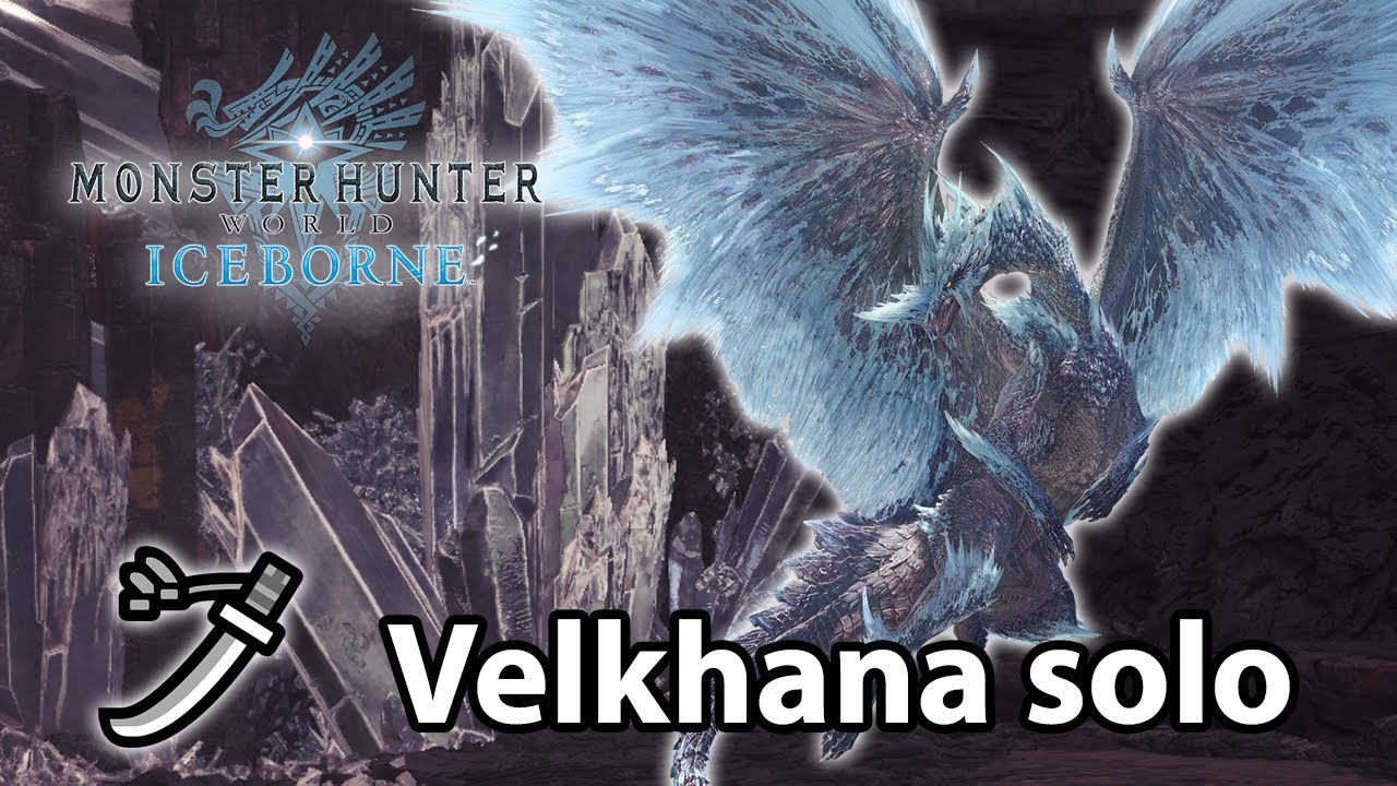 MHW: Iceborne beta | Velkhana solo (Long Sword) - 9'13