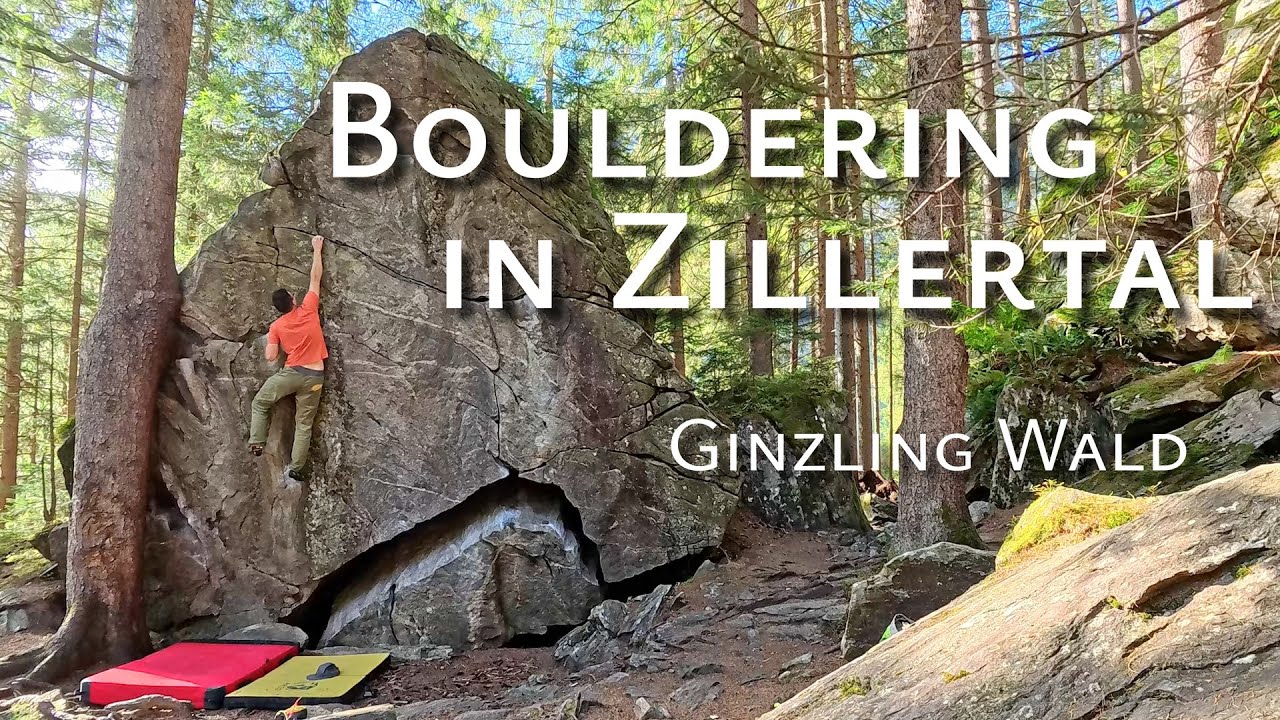 Climbing Amazing 5+..6C  Boulders in Zillertal, 🇦🇹