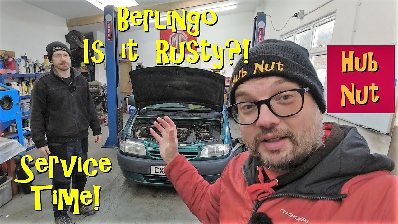 Berlingo - Is it rusty?! Service time! (at last...)