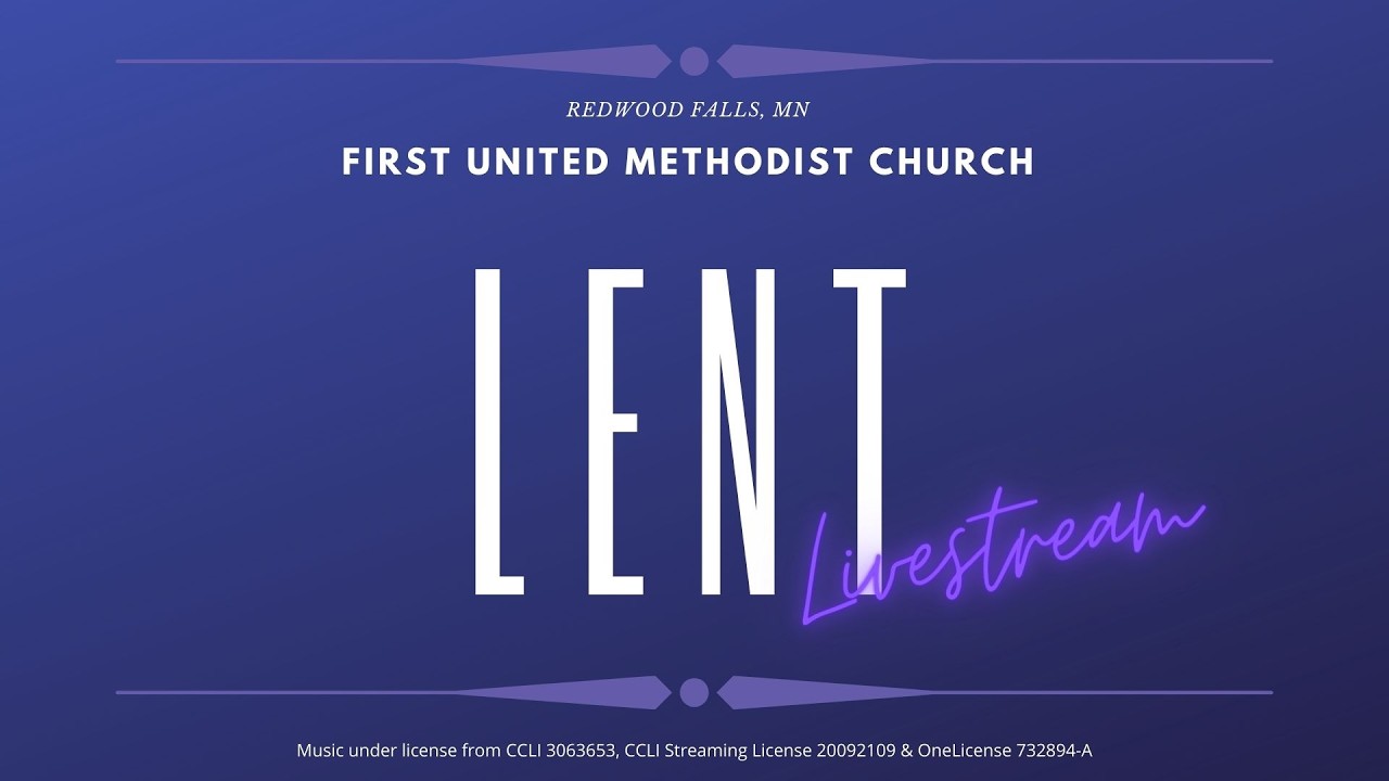 March 1, 2026 - Sunday Worship Service at First United Methodist Church