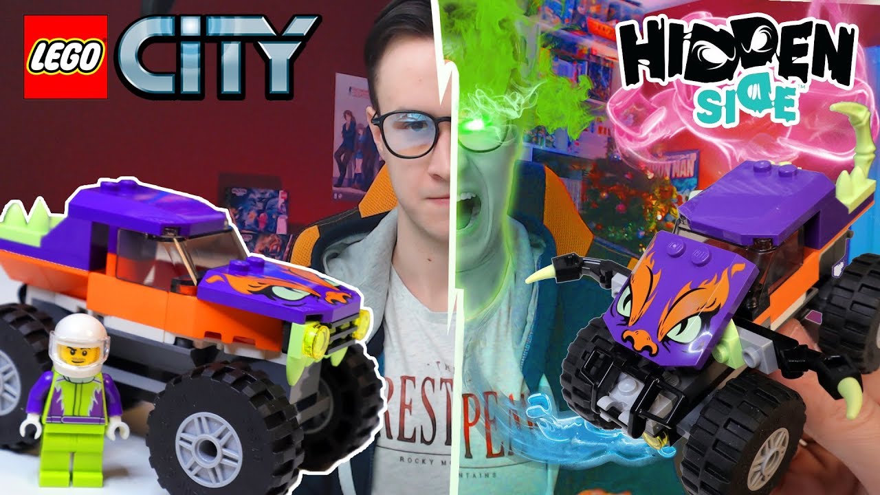 САМ СДЕЛАЛ LEGO Hidden SIde из ЛЕГО СИТИ