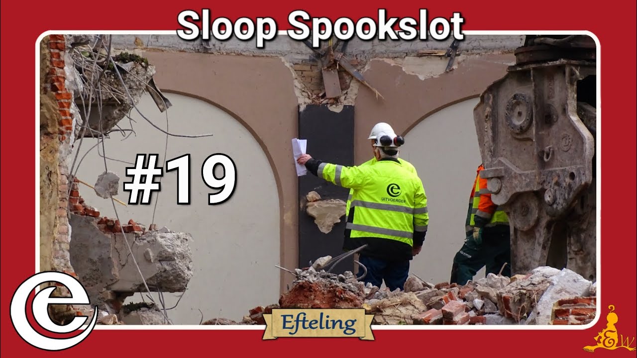 [#Efteling] 🛠️ Sloop Spookslot #19
