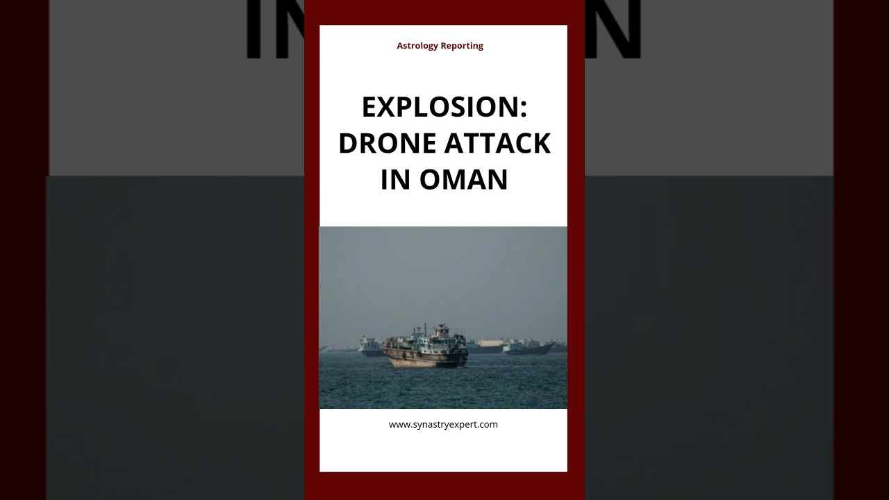 Explosion: Drone attack in OMAN
