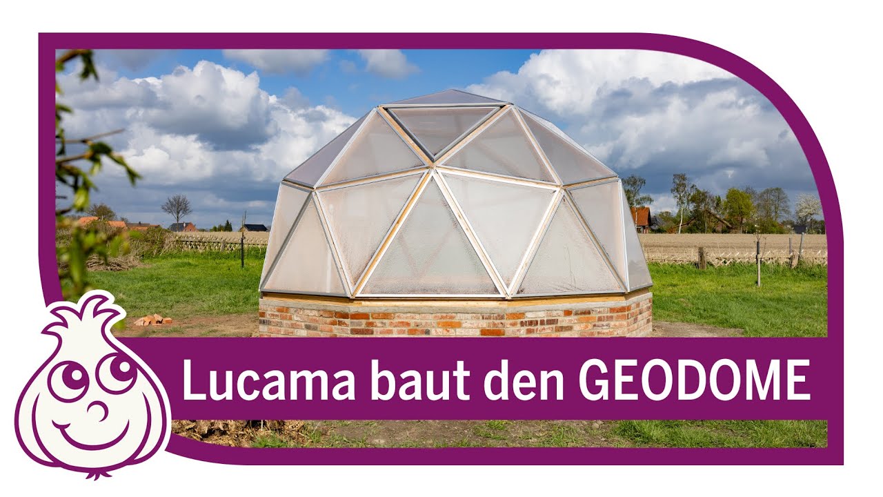 Geodome Gewächshaus  - geodätische Kuppel - Geodesic Dome