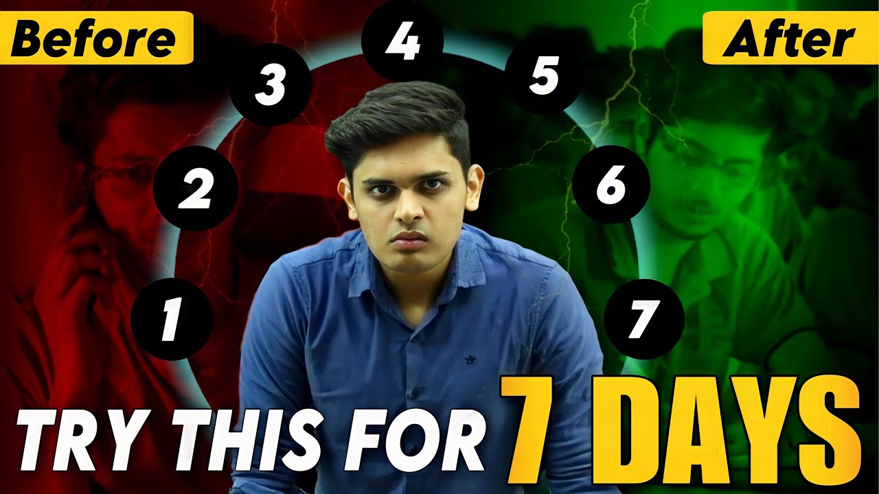 Do This for 7 Days🔥| You will Never Search for Motivation After this| Prashant Kirad