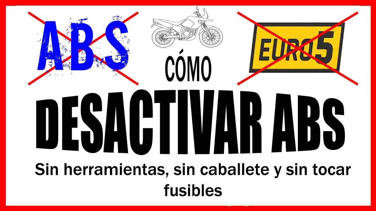 En Zontes Nº12 Como DESCONECTAR el ABS de tu moto 2020
