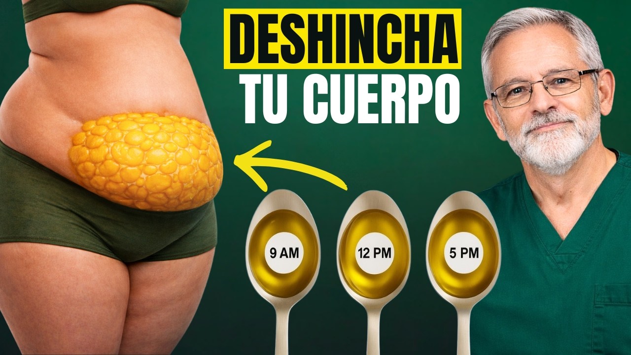1 Cucharada Deshincha tu Cuerpo en 14 Días con este Poderoso Truco