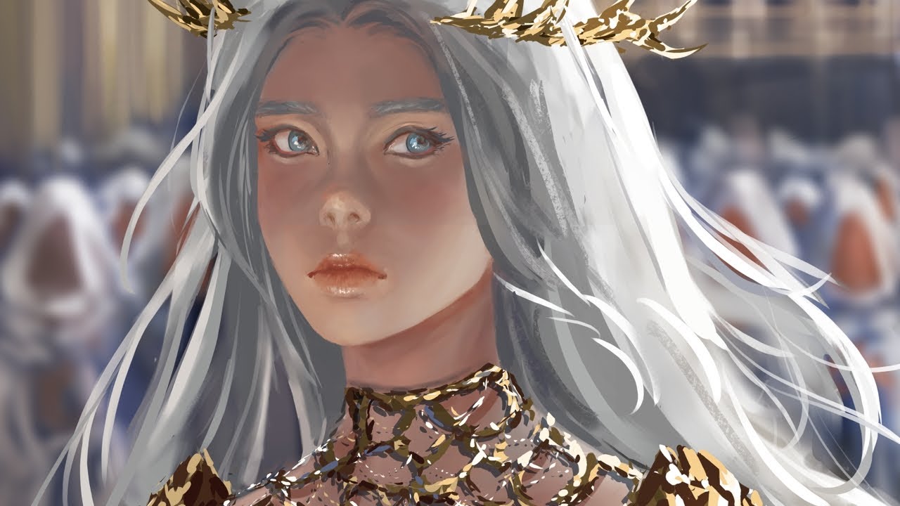 Vessel 5 - Digital Art Painting Process