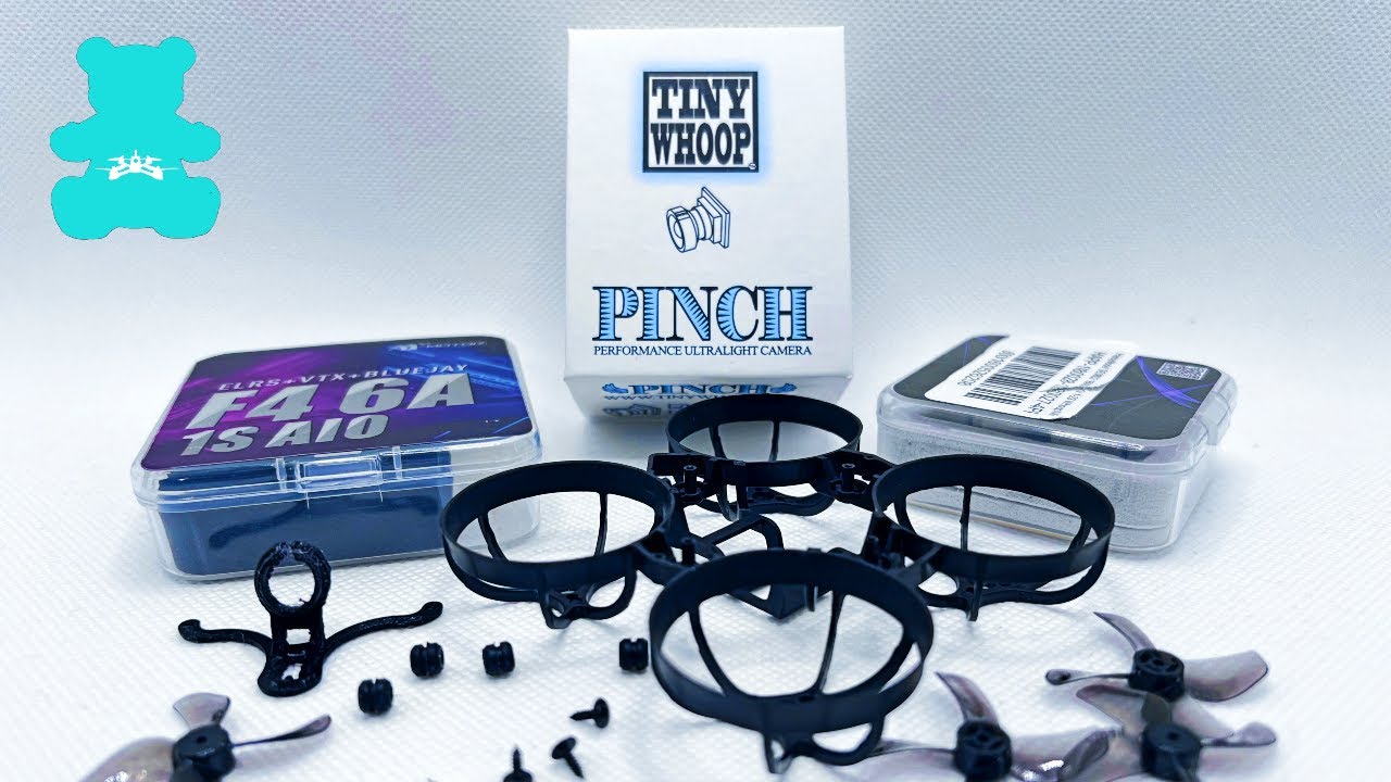 130 долларов | Простая сборка микродрона Tinywhoop с FPV-полётом для начинающих